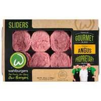 Wahlburgers Gourmet Blend Angus Ground Beef Burger Sliders - 8 ct Fresh
