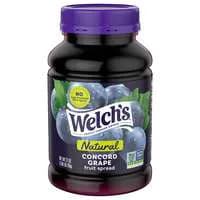 Welch's Natural Concord Grape Fruit Spread