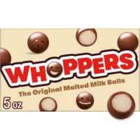 WHOPPERS Original Malted Milk Balls Candy Movie Theater Box