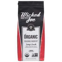 Wicked Joe Organic Fair Trade Wicked French Dark Roast Ground CoƯee