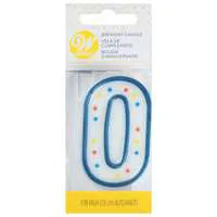 Wilton Numeral Birthday Candle #0