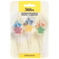 Wilton Star Pick Birthday Candles