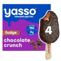 Yasso Fudge Chocolate Crunch Greek Yogurt Bars - 4 ct