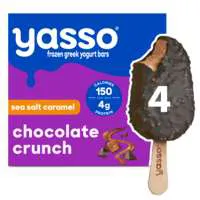 Yasso Sea Salt Caramel Chocolate Crunch Greek Yogurt Bars - 4 ct
