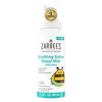 Zarbee's Naturals Soothing Saline Nasal Mist with Aloe